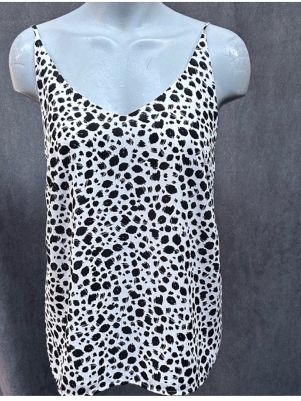 Banana republic leopard print tank top shirt women’s small
